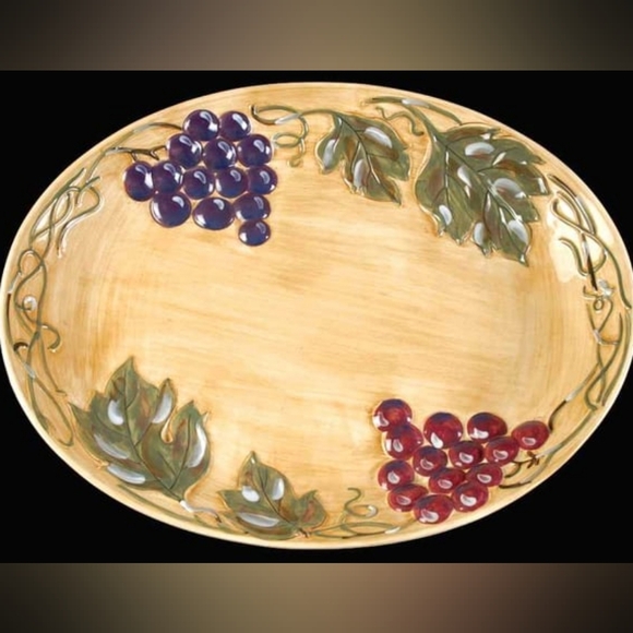 Meritage Large Oval Platter - Picture 4 of 6